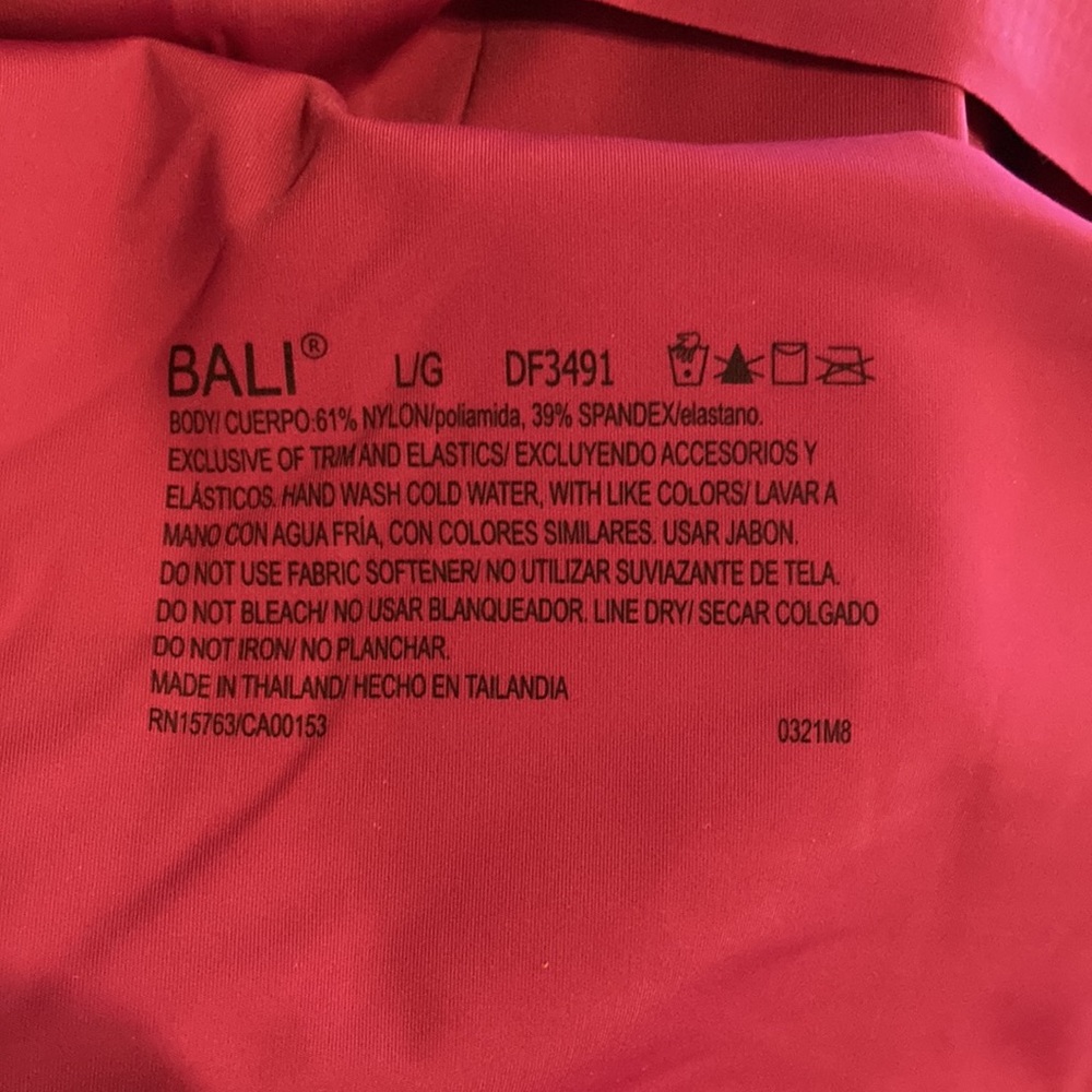 Bali Comfort Women’s Pullover Bra (size L) NWT - Picture 7 of 7